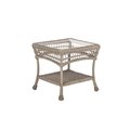 W Unlimited Outdoor Garden Saturn Collection Patio End Table SW1308-ET